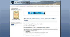 Desktop Screenshot of mountains-beyond-mountains.com