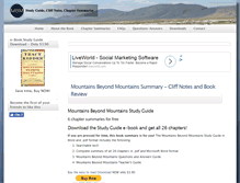 Tablet Screenshot of mountains-beyond-mountains.com